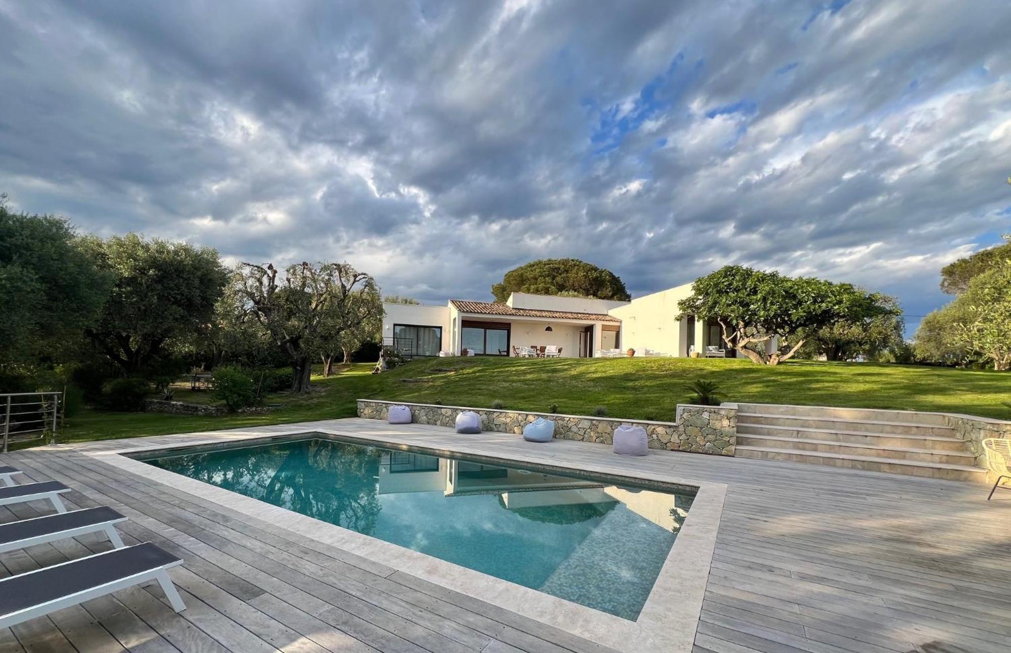 Magnifique Villa Moderne Avec Piscine La Gaude Exterior foto